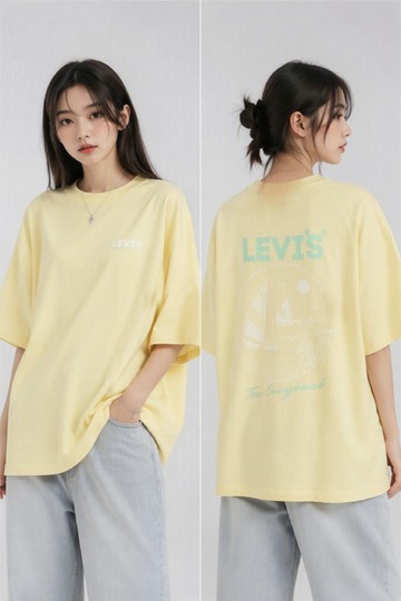 【99限搶3折起】女款 短袖Tee恤 / 前後圖案 熱賣單品