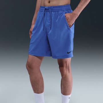 NIKE 短褲 男 運動褲 訓練 慢跑 瑜伽 AS M NK DF FORM 7IN UL SHORT 藍 DV9858-411
