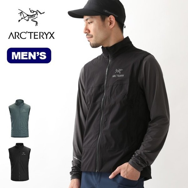 クーポン利用 arc'teryx ATOM SL vest XLサイズ 黒 - 通販