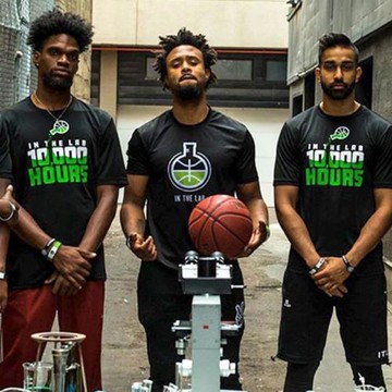 籃球門道inthelab德文威廉姆斯10000小時同款訓練運動短袖T恤男女