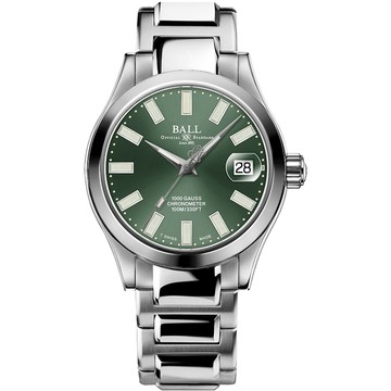 Ball 錶 Engineer III Marvelight天文台機械腕錶-綠36mm NL9616C-S1C-GR