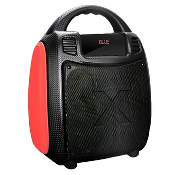 AUDIOBOX 手提式藍芽無線多功能多媒體音箱 24 x 15 x 30cm 原廠保固  BBX300  黑紅色