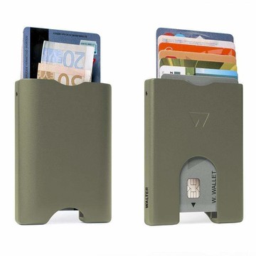 ALUMINIUM WALLET 鋁製卡夾－4色任選 銀色