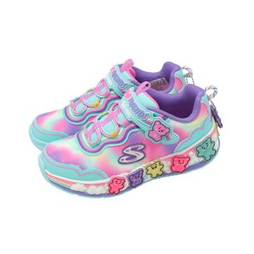 Skechers 休閒鞋 Gummy Friends 大童 中童 小熊軟糖 彩 魔鬼氈 運動鞋 303205LLBMT