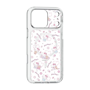 Slimax Hello Kitty 手機殼 iPhone [18] 17 16 15 14 13 暖心小熊 膜料包膜款