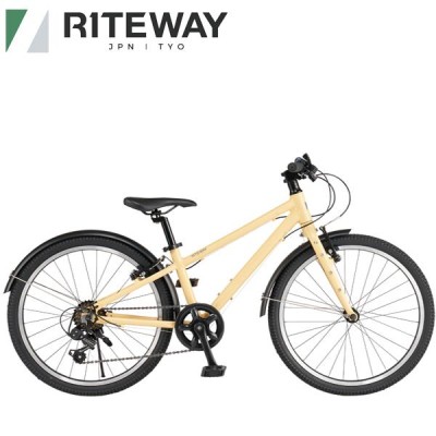 RITEWAY (ライトウェイ) ZIT 22 (ジット 22) マットベージュ 22インチ 子供 自転車