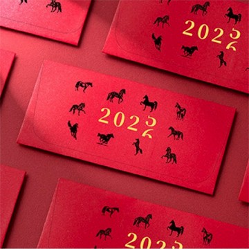 1A 2026 馬年 西式 紅包袋 馬上繞一圈 10張入 /包 2002