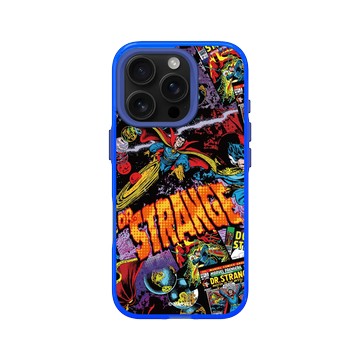 iPhone 16 Pro Clear 激光藍 - 迪士尼-漫威 Marvel - 奇異博士-漫畫封面