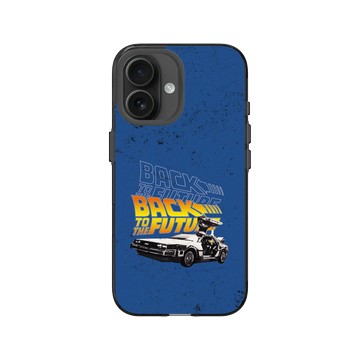 iPhone 16 Clear (相機按鈕) 酷墨灰 - Back to the future - Back To The Future Neon