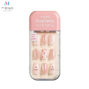 MEKO 花漾彩繪穿戴美甲片-莓好戀曲 3A-028 /穿戴甲【官方旗艦店】