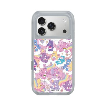 RHINOSHIELD iPhone 18 Pro/18 Pro Max AirX MagSafe兼容 極致氣墊緩衝磁吸防摔手機殼｜Care Bears-粉紫樂園