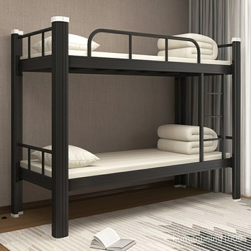 【床架】上下鋪鐵架床宿捨員工工地雙層高低架子雙人寢室公寓單人鐵床 上下舖床架 高架床 雙人床架 上下床 S5TF