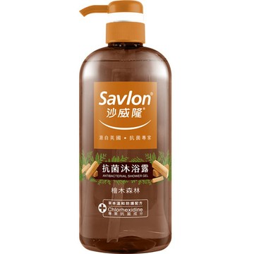 沙威隆 抗菌沐浴露  檜木森林 1000ml