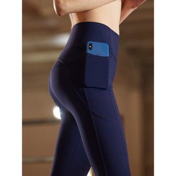 小溪家健身彈力壓縮熱褲運動褲健美打底褲高腰緊身長褲外穿加絨褲