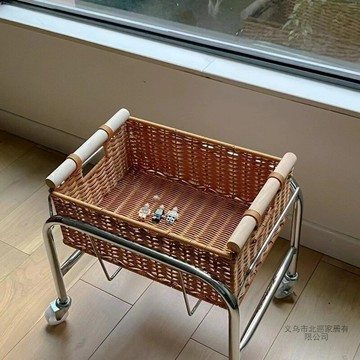 零食小推車大號置物架床頭落地臥室宿舍好物出租屋神器房間收納架