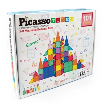 【Funbox Toys】PicassoTiles磁力片 PT101 經典101片組
