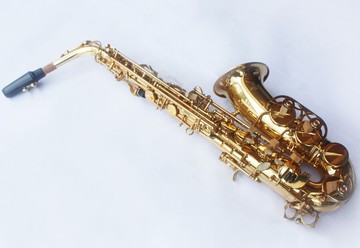 新寶薩克斯樂器 中音薩克斯降E（F）彎管薩克斯風 初學業余專用【益三和】可開發票