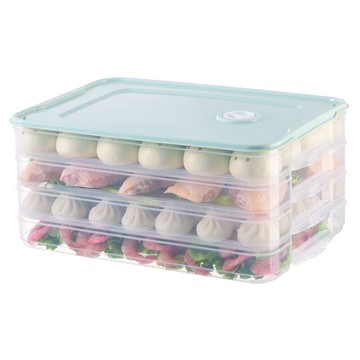 餃子盒凍餃子家用冰箱速凍水餃盒餛飩專用雞蛋保鮮收納盒多層托盤