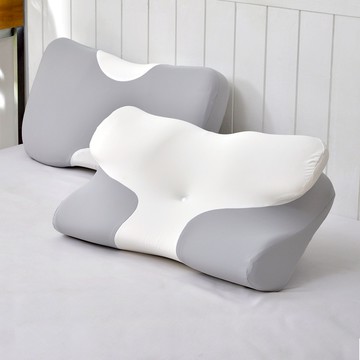 La Belle 蝶型記憶枕 支撐 釋壓  零重力 涼感表布 61x32cm 枕頭  格蕾寢飾