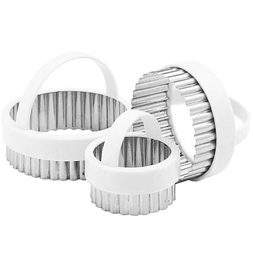 《KitchenCraft》提把餅乾壓模3件-波浪-- 餅乾模 餅乾壓模 烘焙點心