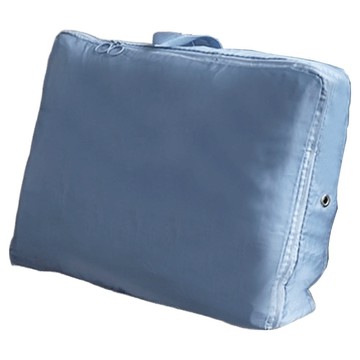 戀家小舖 羽絨壓縮收納袋 藍色  1個  大(40 x 30 x 18cm)  1入