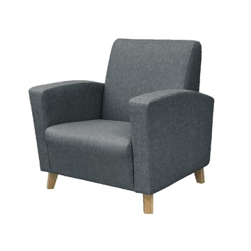 【UHO】莉亞-貓抓皮單人沙發 -運費另計215米黃