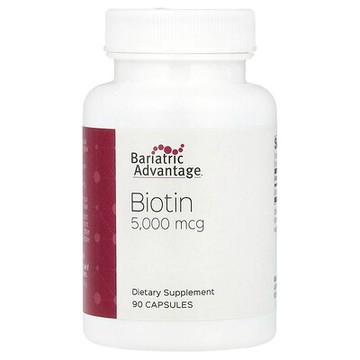 Bariatric Advantage, 生物維生素，5000 微克，90 粒膠囊