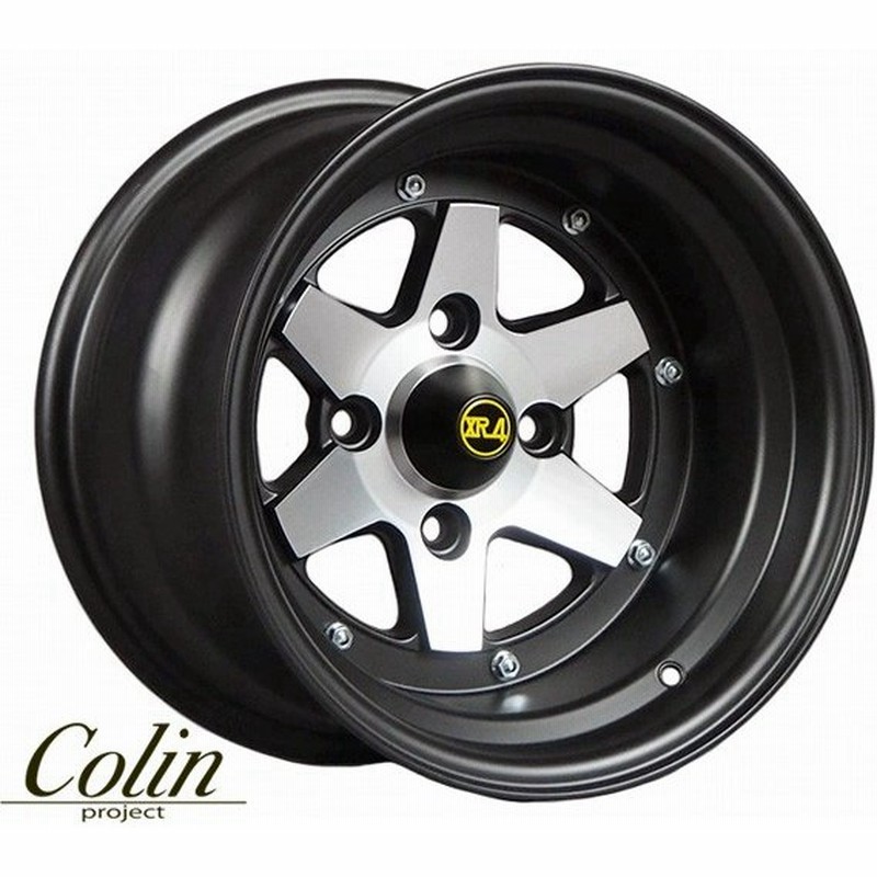 Colin Project 旧車ホイール ロンシャン Xr4 ブラックリムオールマット 14 8 0j 4h Pcd114 3 13 4本購入で送料無料 通販 Lineポイント最大get Lineショッピング