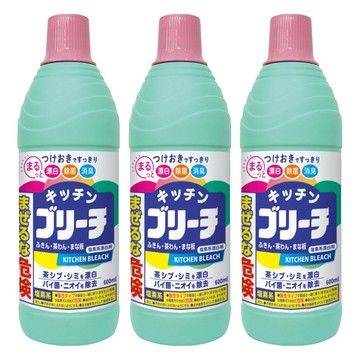 第一石鹼 廚房用漂白水  3瓶  600ml