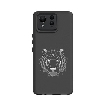 Zenfone 11 Ultra SolidSuit 黑 - Animal Silhouette / 動物剪影 - 幾何-動物系列/虎