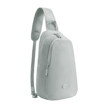 《TRAVELON》輕便雙層斜背胸包(太空灰)