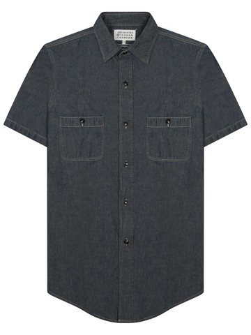 maison margiela denim shirt