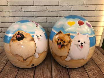 手繪瘋 客製化 狗狗 貓貓 安全帽 彩繪 紀念 禮物 生日 情人節