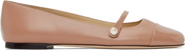 Jimmy Choo 粉色 Elisa 芭蕾鞋
