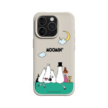 iPhone 16 Pro SolidX 貝殼灰 - Moomin - Moomin-背影
