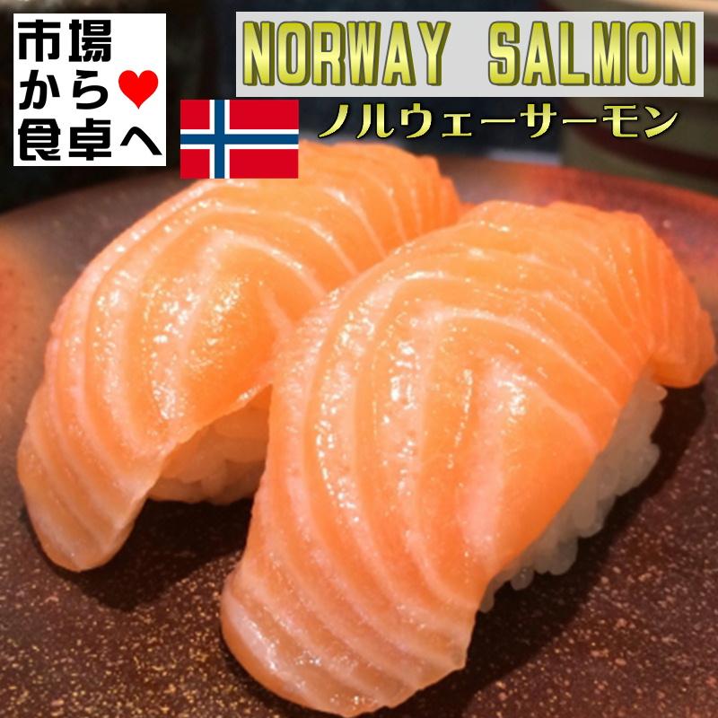 ノルウェーサーモン (アトランティックサーモン) 半身2枚 (半身約1.5kg)お刺身・カルパッチョ・ステーキ・ムニエル・フライに