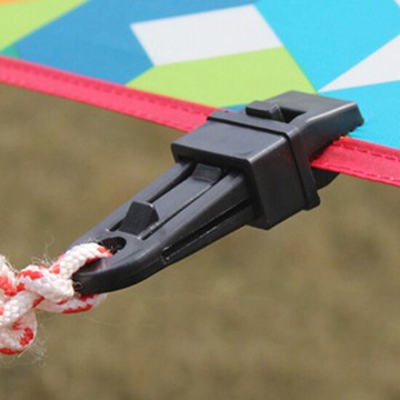 帳篷夾 天幕夾 風繩固定夾 塑膠夾 遮陽棚夾 繩扣 露營 野營 涼棚 露營配件 遮陽棚 固定扣 風繩扣 天幕夾 陽棚夾天幕帳篷夾(大) ♚MY COLOR♚【F007】