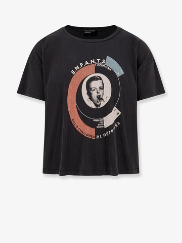 Used effect cotton T-shirt - ENFANTS RICHES DEPRIMES - gender_Man