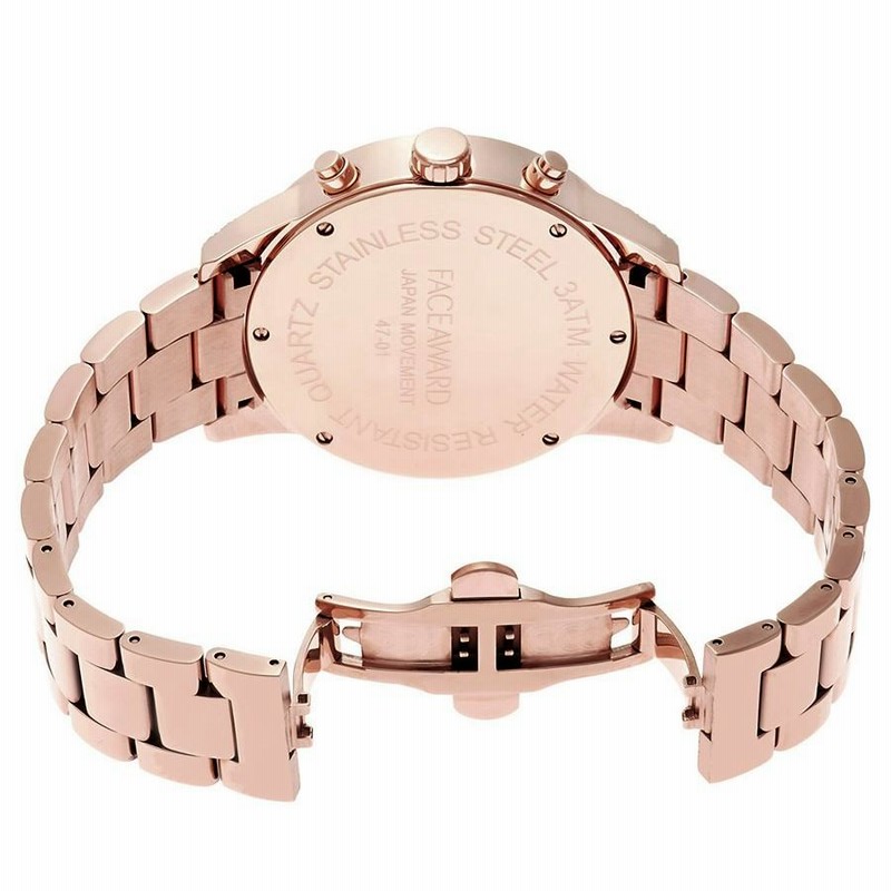 腕時計 スワロフスキー ジルコニア メンズ ゴールド watch