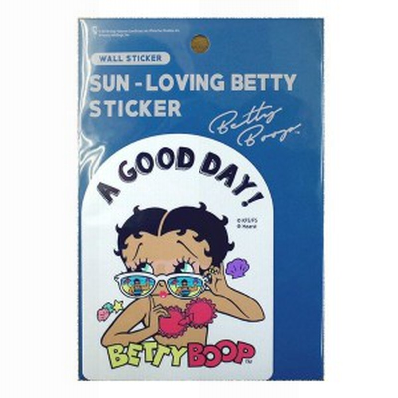 ベティーちゃん Betty Boopベティーブープ ステッカー St Slbt04 W80xh106mm ベティちゃんアメ雑 アメリカン雑貨 通販 Lineポイント最大1 0 Get Lineショッピング