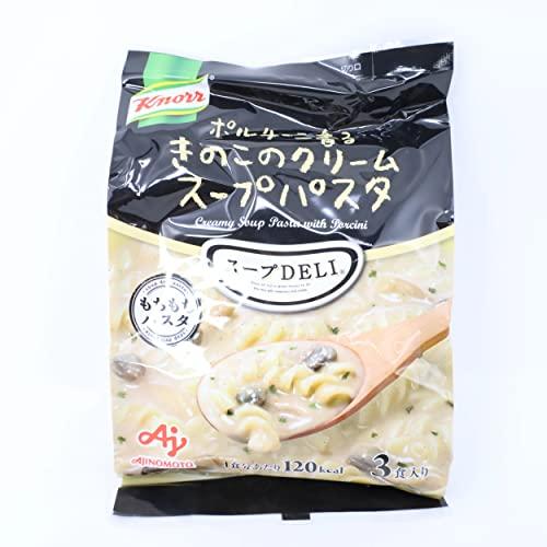 味の素 クノール スープDELI ポルチーニ香るきのこのクリームスープパスタ 81g