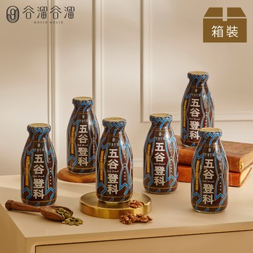 【谷溜谷溜】五谷登科六入堅果飲無禮盒裝X2(295ml*12瓶)