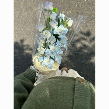 免運🥇diy風鈴花花束材料包自製創意扭扭棒手工花成品禮物送女朋友閨蜜 手工扭棒材料包 創意花束節日見面禮 扭棒材料包教程