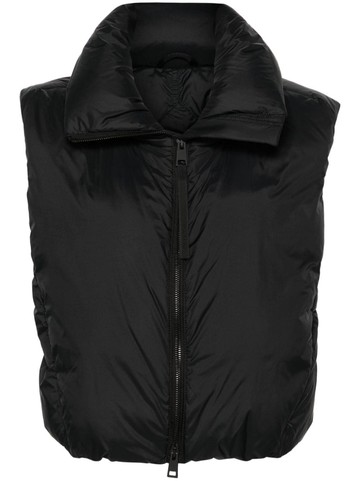 Canada Goose - Spessa cropped down gilet - women - Polyamide/Polyamide/Duck Down - XS - Black