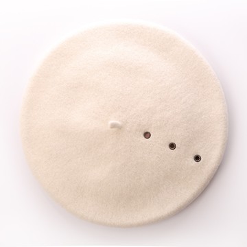 西班牙ELOSEGUI 女BIDEA貝雷帽EL_BIDEA07042 (綿羊白)