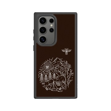 Galaxy S24 Ultra SolidSuit 黑 - KID - 戶外野營森林村