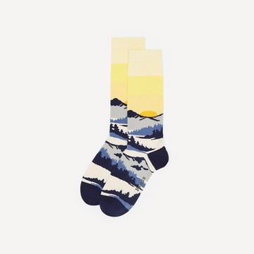 Roots 配件- TRUE NATURE BOOT 長襪 (鵝黃色)