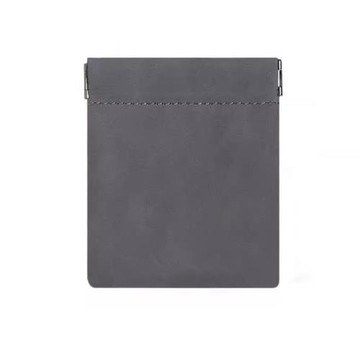 小收納包自動閉合數據線有線耳機隨身袋束口電源充電器充電寶鼠標u盤磁吸盒迷你便攜數碼袋彈片保護套口袋