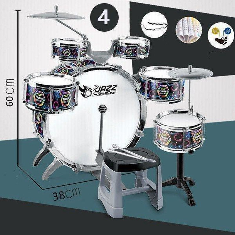 ドラム セット 子供用ミニドラムセット キッズ楽器 楽器おもちゃ
