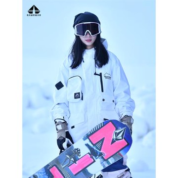 2025新款滑雪服女上衣男士專業單板雙板防風防水保暖滑雪服套裝潮